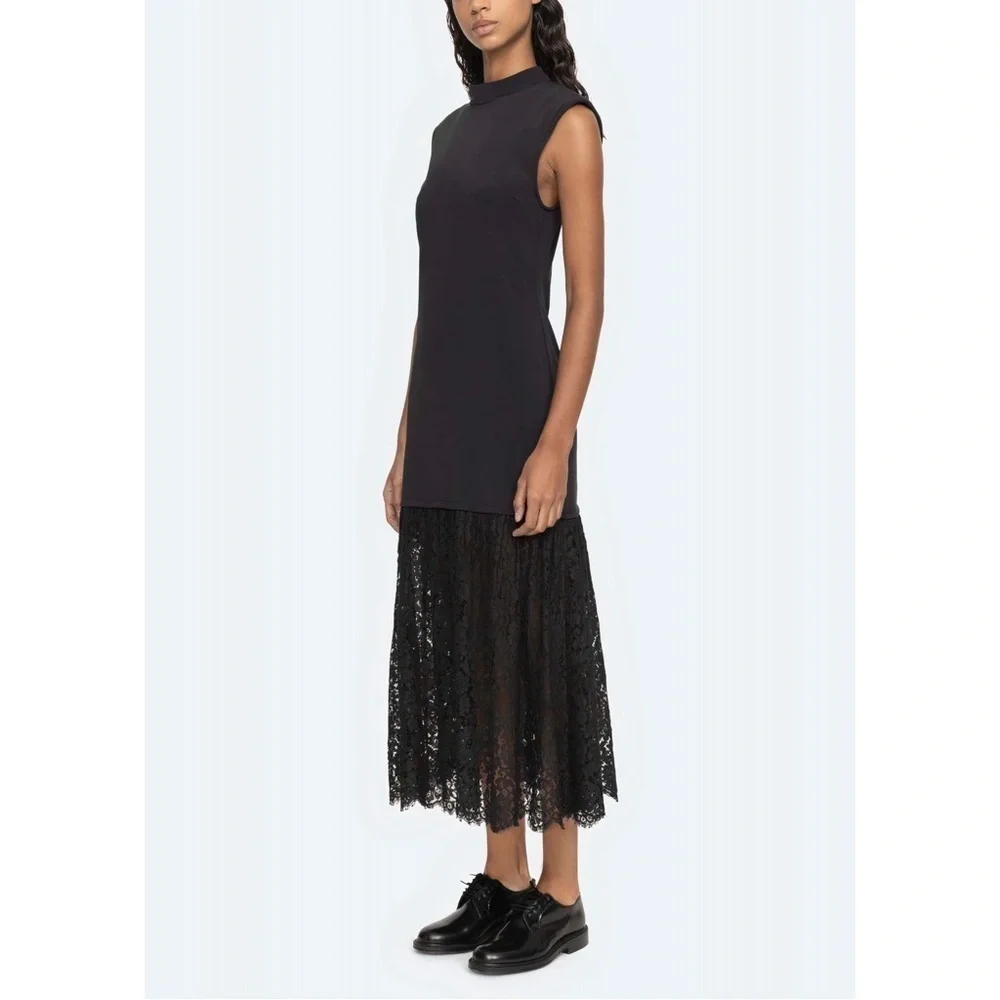 NWOT SEA New York Lace-Trimmed Sleeveless Suzy Dress - Picture 4 of 8